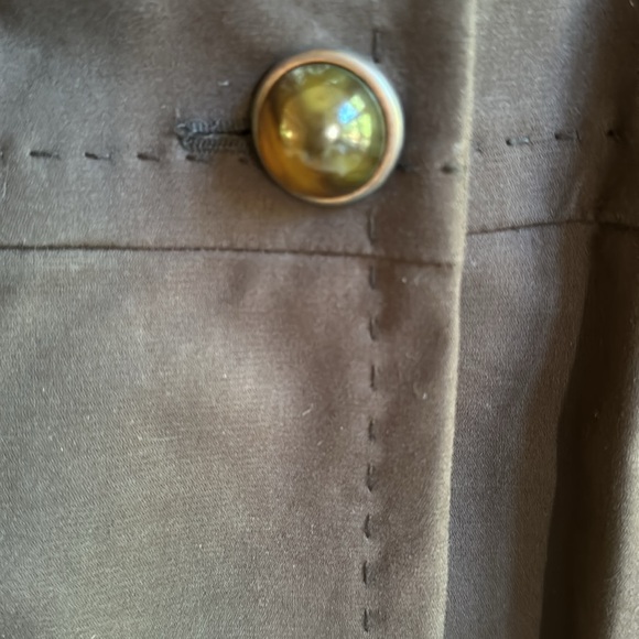 NWT Facconable Brown Swingstyke Jacket Blazer Size Medium - Picture 3 of 7